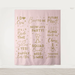 Tapete De Parede Chá de panela cor-de-rosa com faixa de Fundo