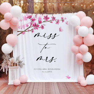 Tapete De Parede Chá de panela de Borboleta Rosa de Cereja