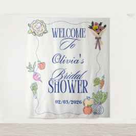 Tapete De Parede Chá de Panela Fresh Off the Market Caprichoso Dese