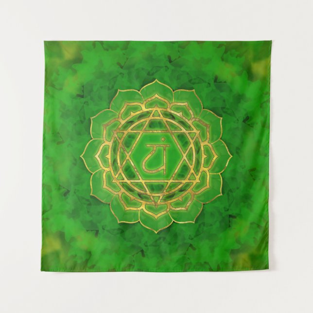 Tapete De Parede Chakra cardíaco - Anahata (Frente)