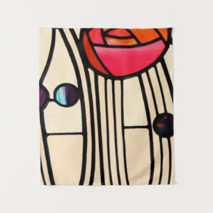 Tapete De Parede Charles Rennie Mackintosh StainGlass
