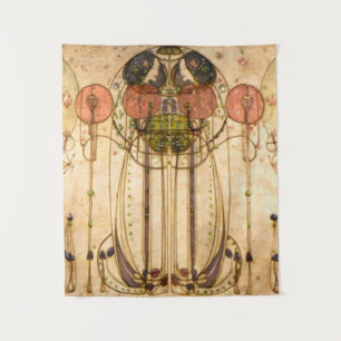 Tapete De Parede Charles Rennie Mackintosh The Wassail