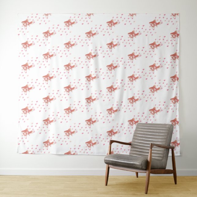 Tapete De Parede Cherry Blossom Dream: Koi Fish Art Print  (In Situ (Horizontal))