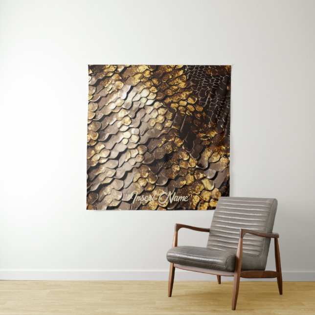 Tapete De Parede Chic Slithering (In Situ)