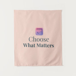 Tapete De Parede Choose What Matters Minimal Motivational Wall Tape
