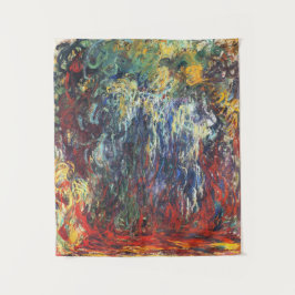 Tapete De Parede Chorando Willow em Giverny (por Claude Monet)