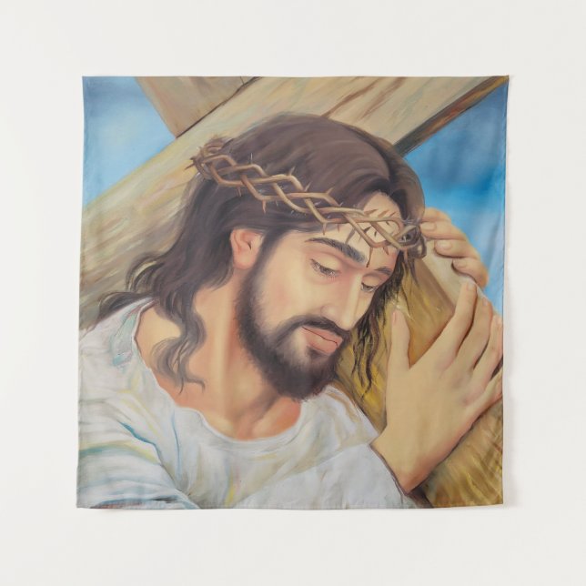 Tapete De Parede Christian Faith Jesus Cristo (Frente)