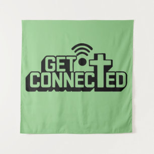 Tapete De Parede Christian Get Connected