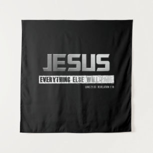 Tapete De Parede Christian Name JESUS Tudo o resto vai desaparecer