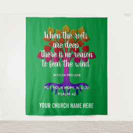 Tapete De Parede Christian, QUANDO AS RAÍZES SÃO TAPESTAS PROFUNDAS