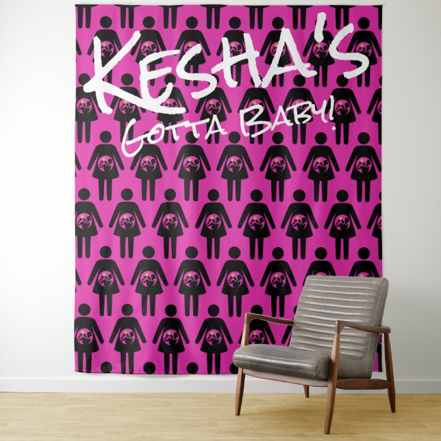 Tapete De Parede Chuva de Bebê Hip Hop|Fundo de Foto de Ícone Grávi (In Situ)