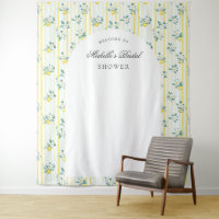 Chuva de Noiva Floral Vintage Shabby Chic de Limão
