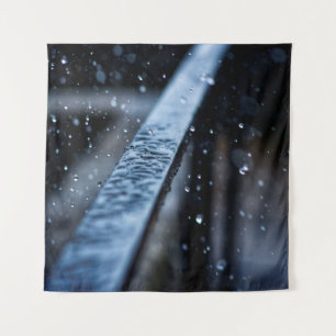 Tapete De Parede Chuva em carril caída pela natureza