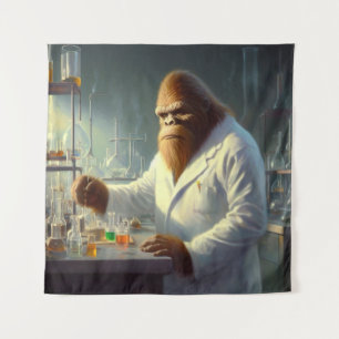 Tapete De Parede Cientista Bigfoot