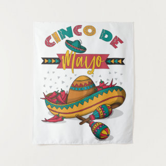 Tapete De Parede Cinco de Mayo Ilustração, 2/1