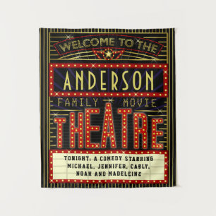 Tapete De Parede Cinema em casa da Marquee do Cinema   Nome persona
