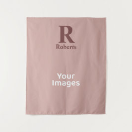 Tapete De Parede Cinnamon Rosa inicial/nome/família