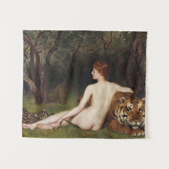 Tapete De Parede Circe (Magical Seductive Beauty) (by John Collier) (Frente (Horizontal))