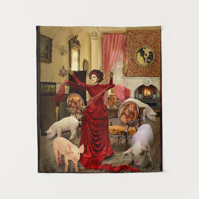 Tapete De Parede Circo Vitoriano (Frente)