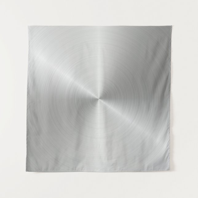 Tapete De Parede Circular slabs metal iron (Frente)