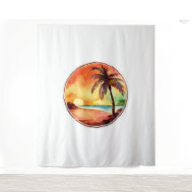 Círculo de água da palma