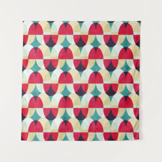 Tapete De Parede Círculo vítreo, padrão abstrato sem costura.