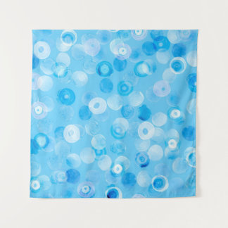 Tapete De Parede Círculos de inverno: Bolinhas de Abstrato.