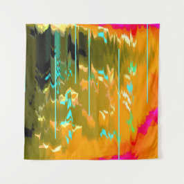 Tapete De Parede Circunscrição laranja