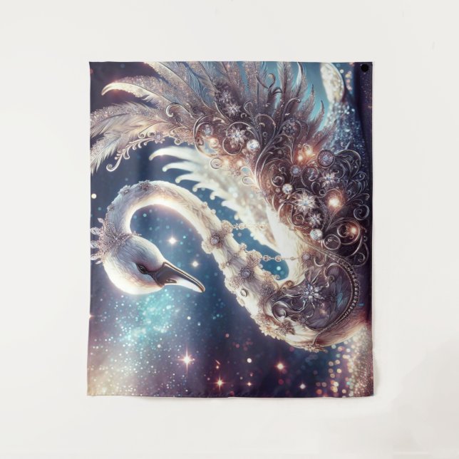 Tapete De Parede Cisne festivo (Frente)