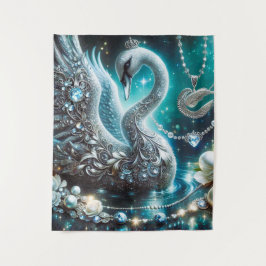 Tapete De Parede Cisne festivo