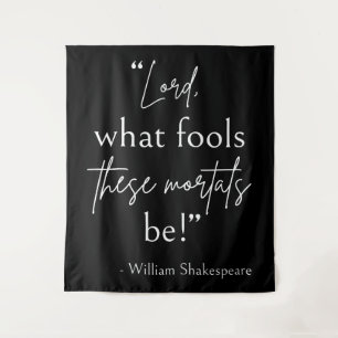 Tapete De Parede Citação de Shakespeare - Mortais Tolos II