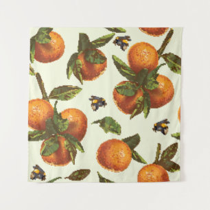 Tapete De Parede Citrus & Bumblebee: Vintage sem carne