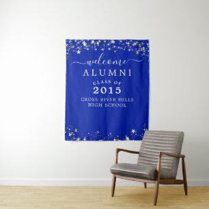 Tapete De Parede Classe Reunion Boas-vindas Alumni Royal Silver Sta