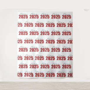 Tapete De Parede Classe vermelha de brilho de 2025