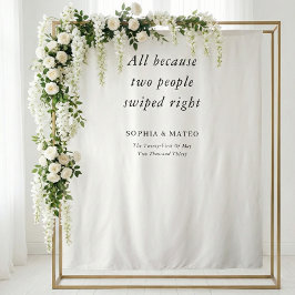 Tapete De Parede Classic Typography Quote Wedding
