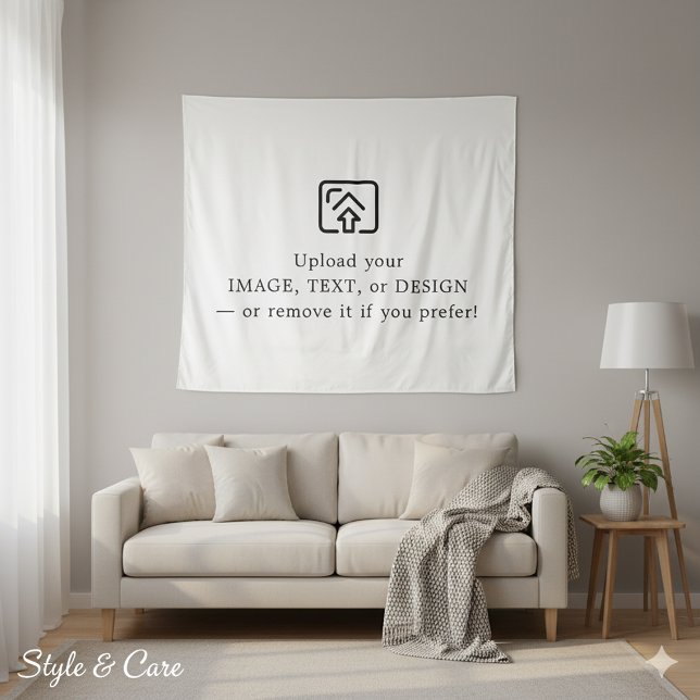 Tapete De Parede Classic White Tapestry – Make It Yours Today (Classic White Tapestry – Make It Yours Today)