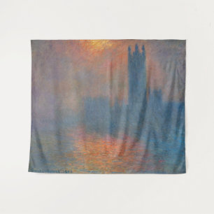 Tapete De Parede Claude Monet - Câmaras do Parlamento, Londres