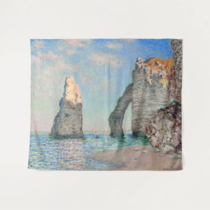 Tapete De Parede Claude Monet - Cliff em Etretat