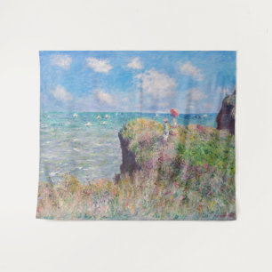Tapete De Parede Claude Monet - Cliff Walk em Pourville