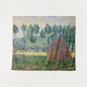 Tapete De Parede Claude Monet - Haystacks perto de Giverny