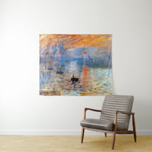 Tapete De Parede Claude Monet Impression Sunrise Poster Prin