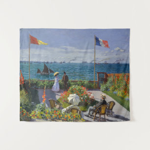 Tapete De Parede Claude Monet - Jardim de Sainte-Adresse