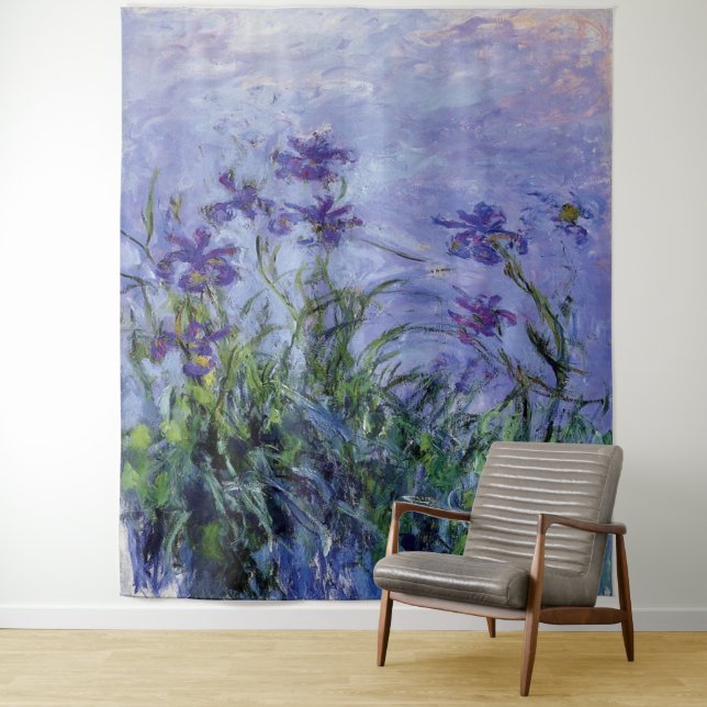Tapete De Parede Claude Monet Lilac Irises (In Situ)