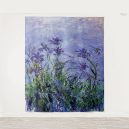 Tapete De Parede Claude Monet Lilac Irises
