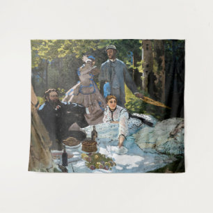 Tapete De Parede Claude Monet - Luncheon sobre a grama, Painel da D