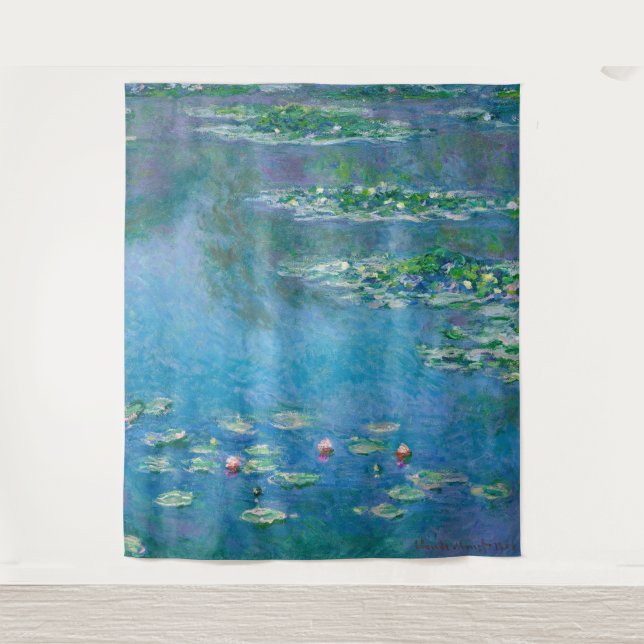 Tapete De Parede Claude Monet - Nenúfares 1906 (Frente)
