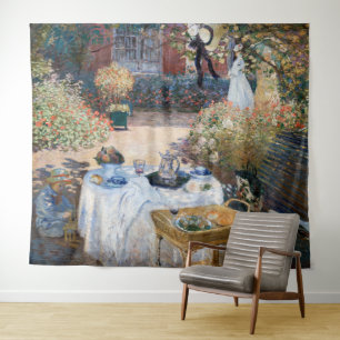 Tapete De Parede Claude Monet - O Almoço, painel decorativo