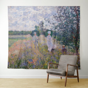 Tapete De Parede Claude Monet - Promenade perto do Argenteuil
