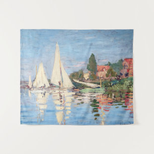 Tapete De Parede Claude Monet - Regattas em Argenteuil