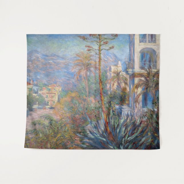 Tapete De Parede Claude Monet - Villas em Bordighera (Frente (Horizontal))